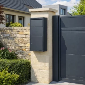 Boîtes aux lettres et colis en acier galvanisé