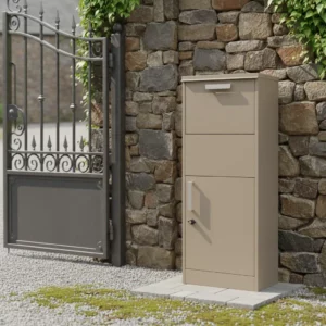 Boîte aux lettres colis à poser sécurisée en acier galvanisé - LUNA