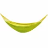 Hamac 1 place en coton vert anis, toile hamac extérieur