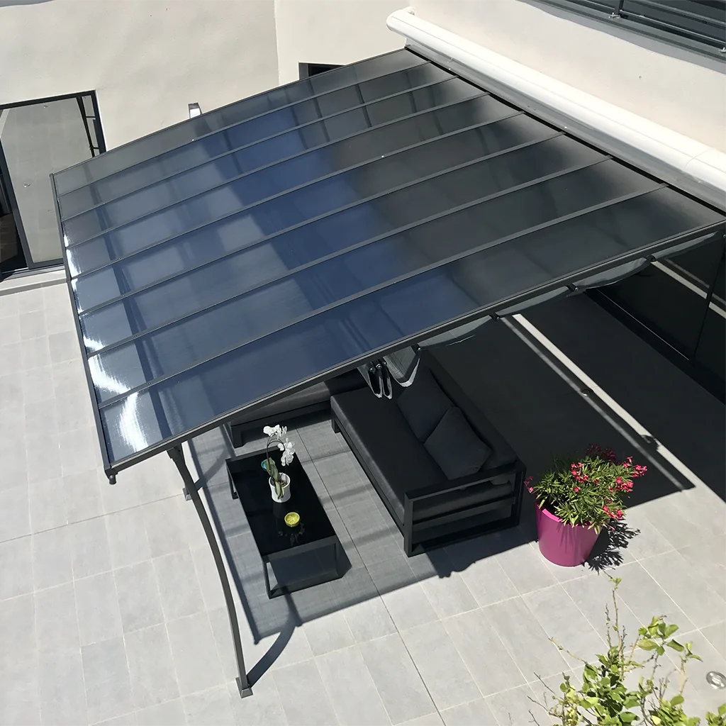 Plaques polycarbonate pour pergolas Oslo, Stockholm et Helsinki – Couleurs du Monde